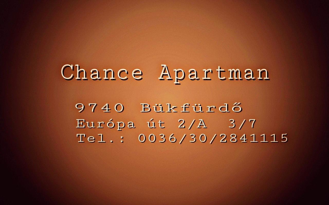 Chance Apartman Buekfuerdo Екстериор снимка